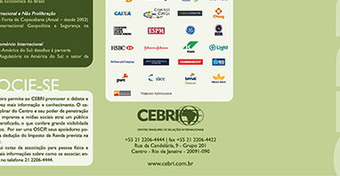 CEBRI - Folder Institucional